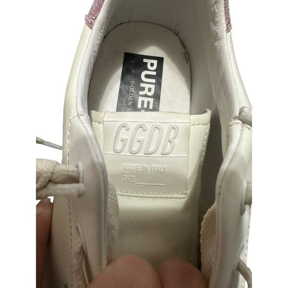 Golden Goose White and Pink pure star sneakers size‎ 42 - Picture 10 of 11